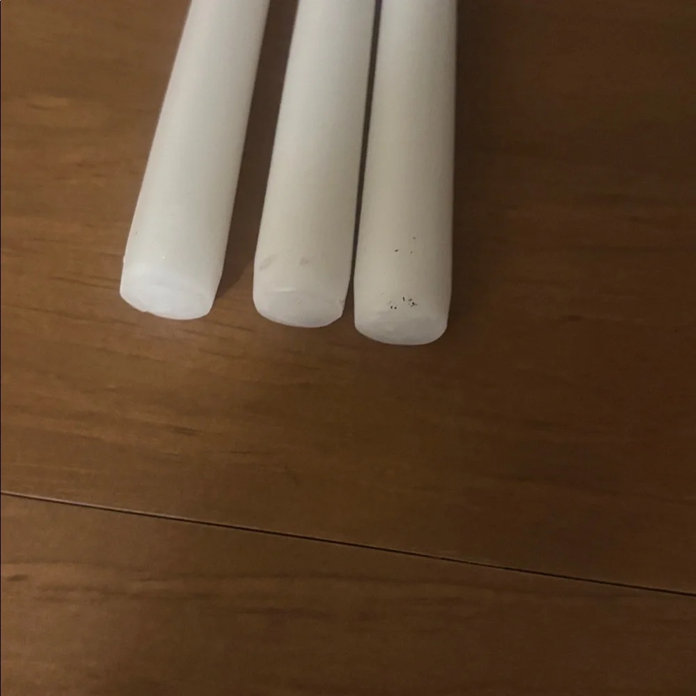 White Taper Dinner Candles - Classic Home Party Supplies